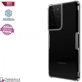 Nillkin nature serijos dėklas - permatomas (Samsung S21 Ultra)